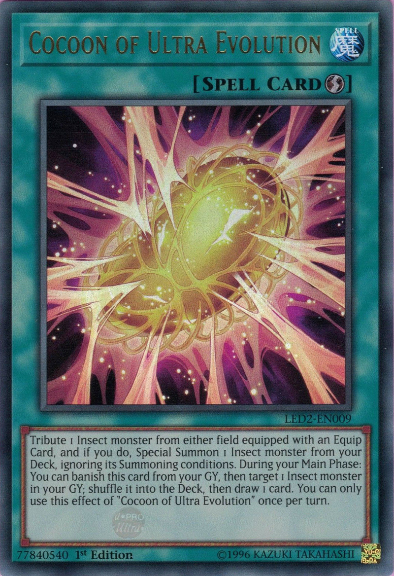 Capullo de Ultra Evolución [LED2-EN009] Ultra Raro 