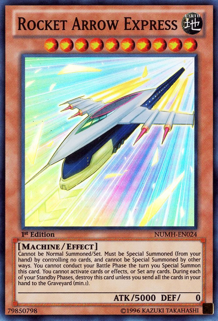 Rocket Arrow Express [NUMH-EN024] Súper Raro 