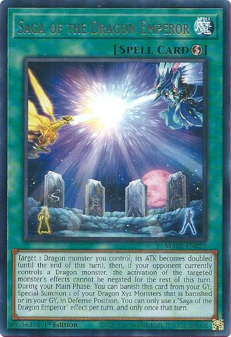 Saga del Emperador Dragón [MAZE-EN023] Raro 