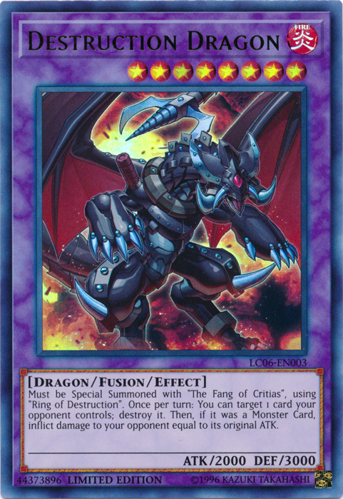 Dragón de la Destrucción - LC06-EN003 [LC06-EN003] Ultra Raro 