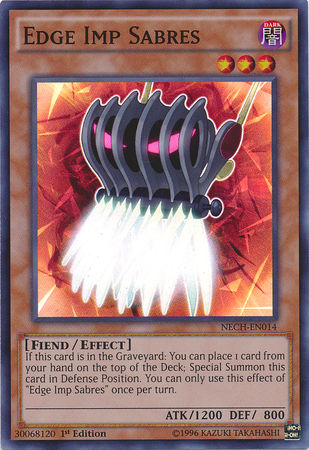 Sables Edge Imp [NECH-EN014] Súper Raros 