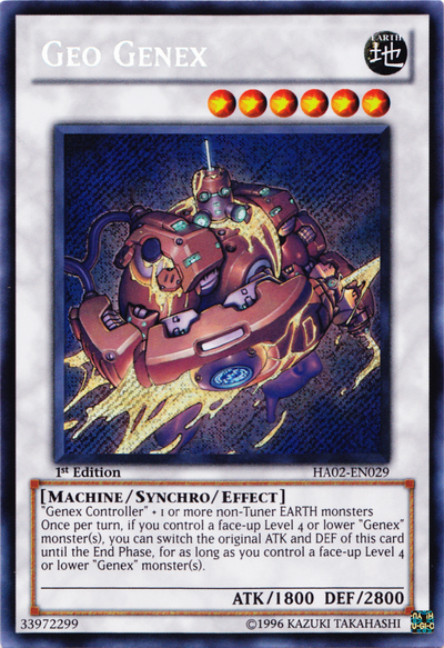 Geo Genex [HA02-EN029] Secreto Raro 