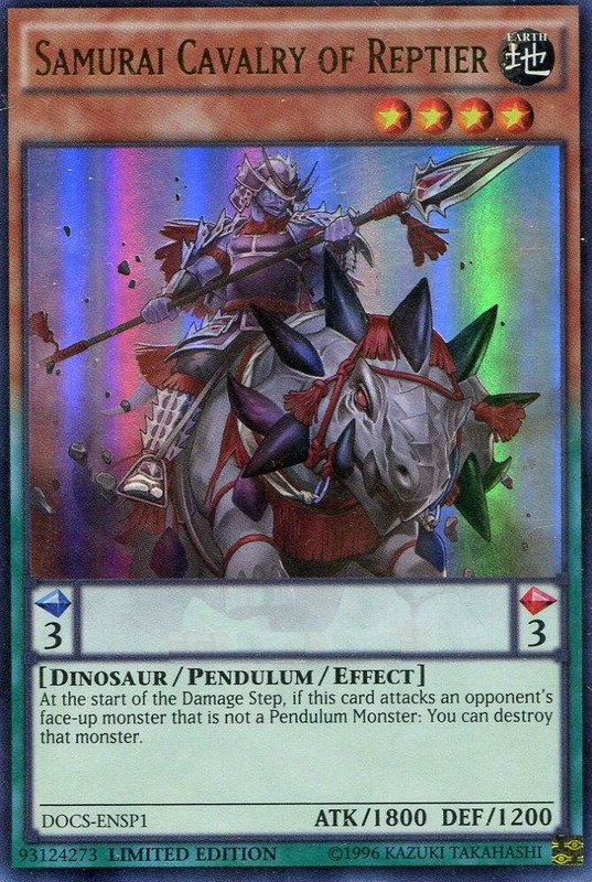 Caballería Samurái de Reptier (ENSP1) [DOCS-ENSP1] Ultra Rara 