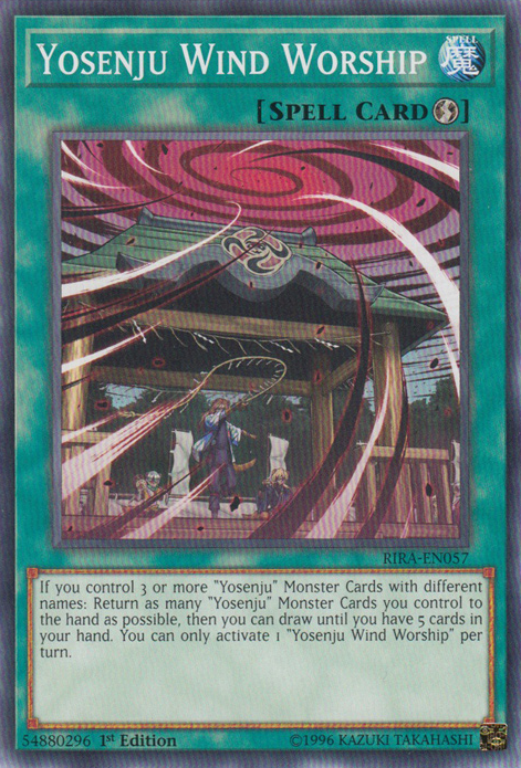 Adoración al viento Yosenju [RIRA-EN057] Común 