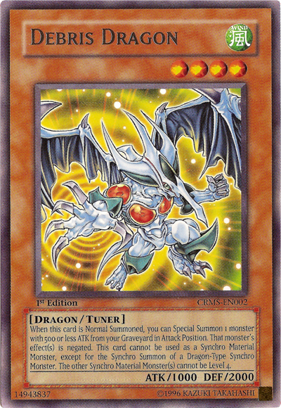 Dragón de escombros [CRMS-EN002] Raro 