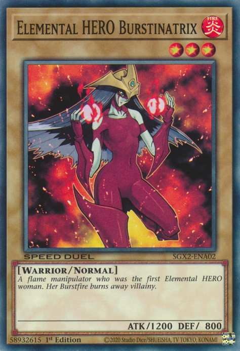 HÉROE Elemental Burstinatrix [SGX2-ENA02] Común 