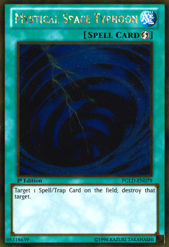 Tifón Espacial Místico [PGLD-EN079] Oro Raro 