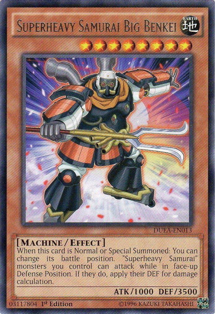 Samurai Superpesado Big Benkei [DUEA-EN013] Raro 