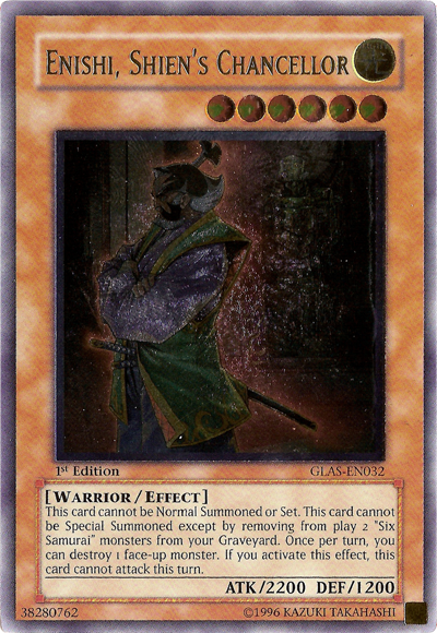 Enishi, Canciller de Shien [GLAS-EN032] Raro Supremo 