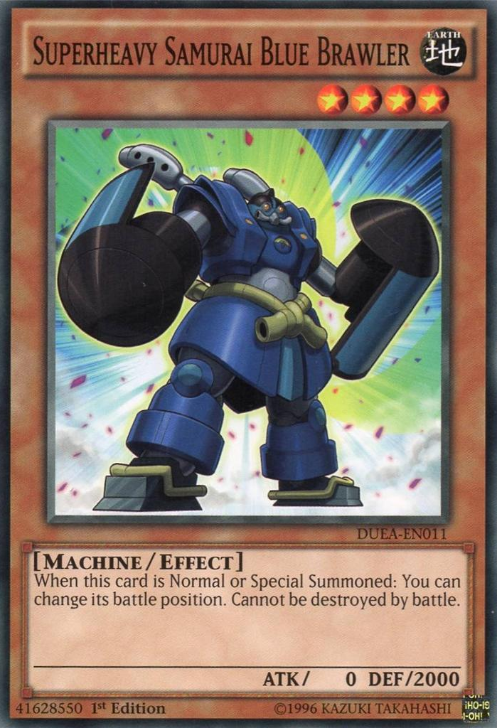 Superpesado Samurai Azul Luchador [DUEA-EN011] Común 