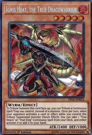 真竜戦士イグニス・ヒート [FIGA-EN053] シークレットレア