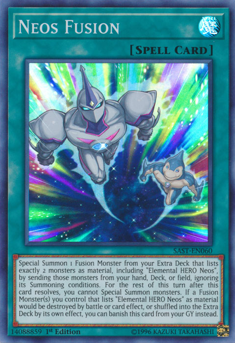 Neos Fusion [SAST-EN060] Súper Raro 