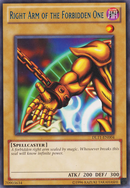 Brazo derecho del Prohibido (Azul) [DL11-EN004] Raro 