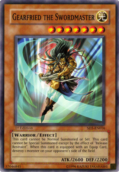 Gearfried el Maestro de la Espada [SD5-EN016] Común 
