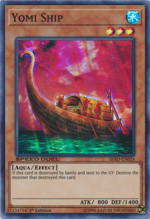 Yomi Ship [SBAD-EN024] Súper Raro 