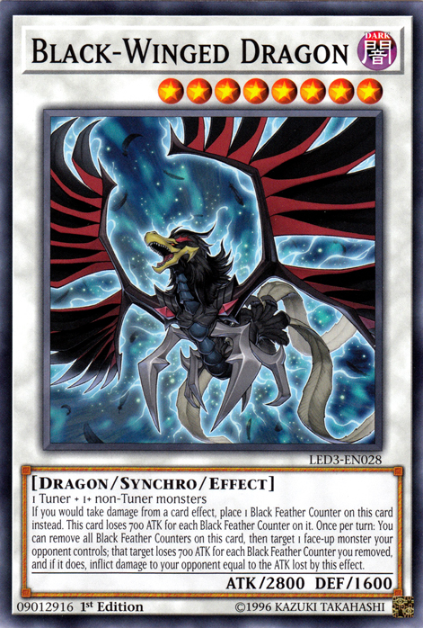 Dragón de alas negras [LED3-EN028] Común 
