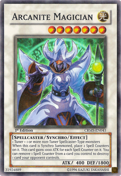 Mago Arcanita [CRMS-EN043] Súper Raro 