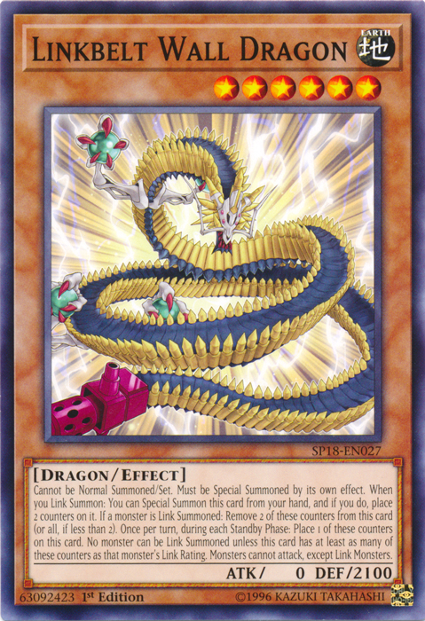 Dragón de la pared Linkbelt [SP18-EN027] Común 