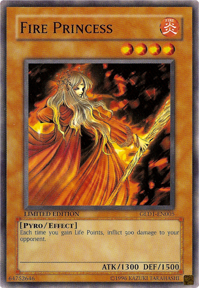 Princesa de Fuego [GLD1-EN005] Común 