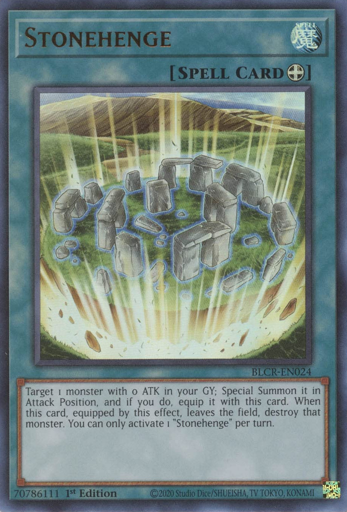 Stonehenge [BLCR-EN024] Ultra Raro 