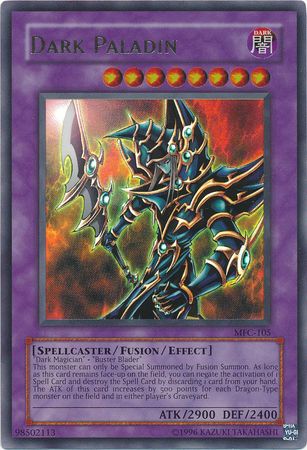 Paladín Oscuro (Arte reimpreso) [MFC-105] Ultra Raro 