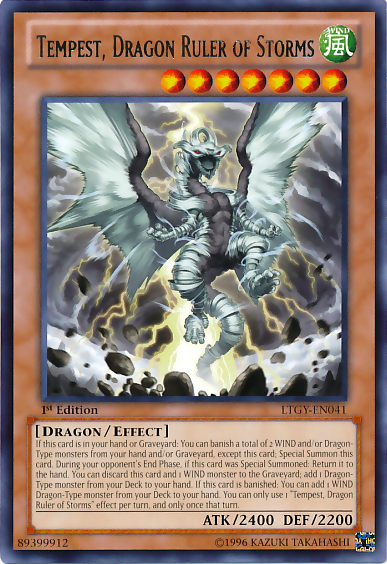 Tempestad, Dragón Soberano de las Tormentas [LTGY-EN041] Raro 