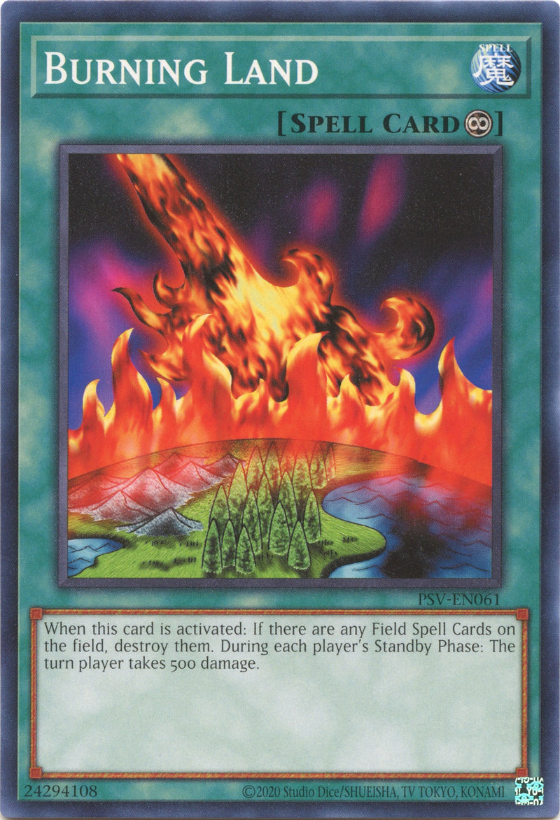 Burning Land (25.º aniversario) [PSV-EN061] Común 