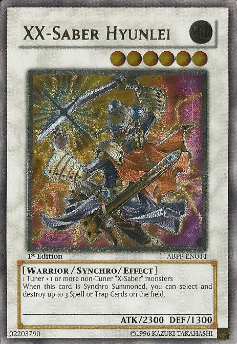 XX-Saber Hyunlei [ABPF-EN044] Rara definitiva 