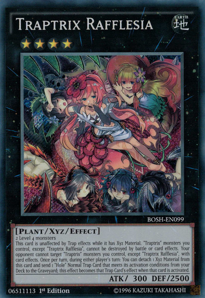 Traptrix Rafflesia [BOSH-EN099] Secreto Raro 