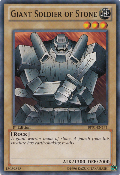 Soldado gigante de piedra [BP01-EN171] Común 