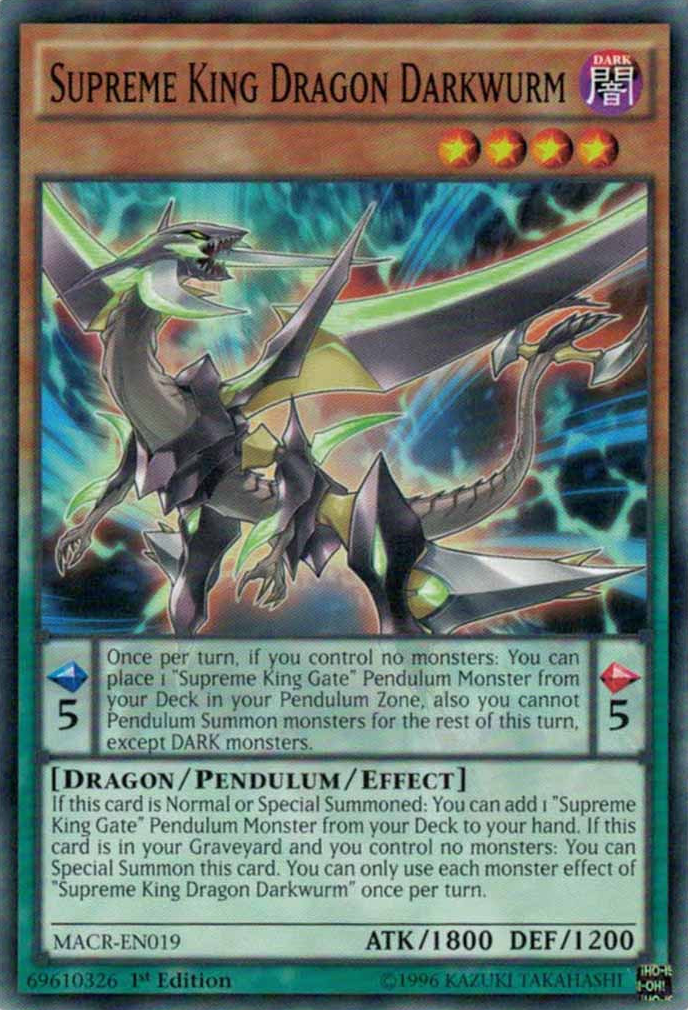 Dragón Rey Supremo Darkwurm [MACR-EN019] Común 