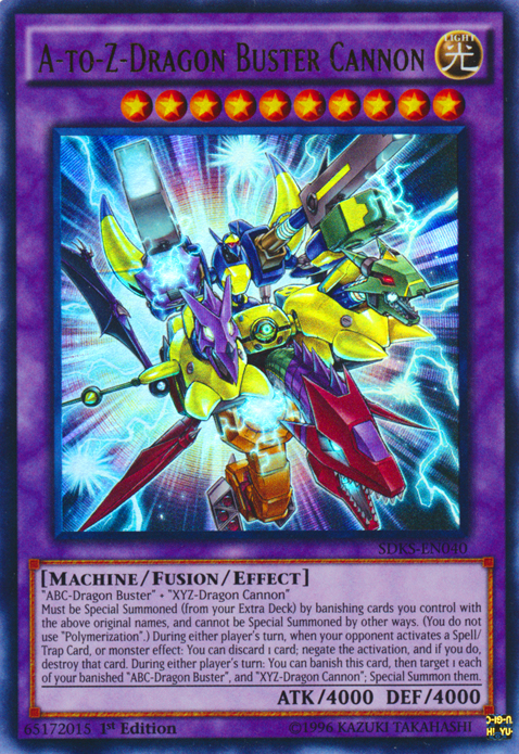 Cañón Destructor de Dragones de la A a la Z [SDKS-EN040] Ultra Raro 
