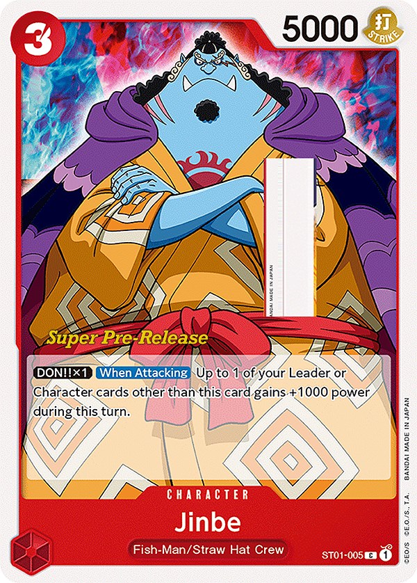 Jinbe [Mazo de inicio de prelanzamiento especial: Tripulación del Sombrero de Paja] 