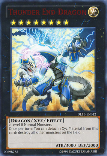 Dragón del Fin del Trueno (Rojo) [DL16-EN012] Raro 