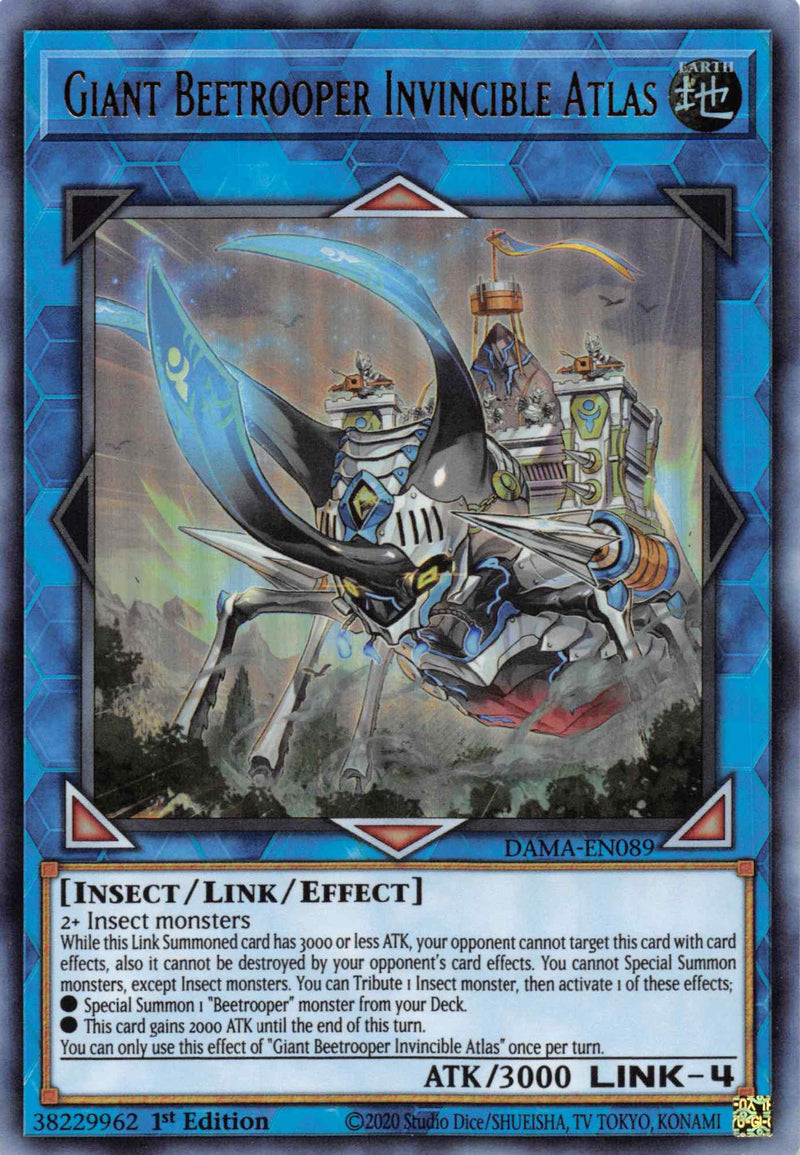 Atlas Invencible Beetrooper Gigante [DAMA-EN089] Ultra Raro 