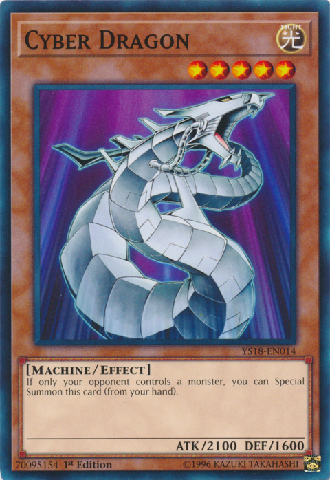 Dragón Cibernético [YS18-EN014] Común 